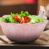Holibanna Rabbit Bunny Ceramic Bowl Easter Fruit Bowls Easter Salad
