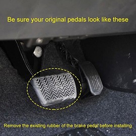 WANWU Sport Accelerator Brake Foot Pedal Kit Compatible with Toyota Corolla RAV4 2014-2018(Corolla RAV4)