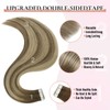 MEI YUAN LIN invisible tape in hair extensions human hair