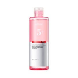Anua Niacinamide Tranexamic Acid Brightening Booster Toner, tóner ligero de esencia rosa para el cuidado de las manchas oscuras, brillo y claridad de 