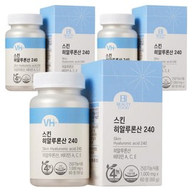 Beauty Food Skin Hyaluronic Acid 240 60g, 60 tablets, 3 pieces / 뷰티푸드 스킨히알루론산 240 60g, 60정, 3개