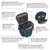 PEDEA Blue SLR Camera Shoulder Bag with Screen Protector for