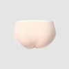 JAJU [JAJU] Women Modal Rib Hip Hugger Panties 3-Pack_Beige