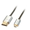 Lindy Slim HDMI to Micro HDMI High Speed Cable, 3