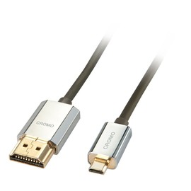 Lindy Slim HDMI to Micro HDMI High Speed Cable, 3 Metre Length