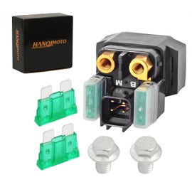 HANQIMOTO Starter Solenoid Relay for Yamaha Raptor 700 700r Yfm700 2006-2022 Rhino 450 Yxr450 2007-2008 Rhino 660 Yxr660 2007,Yamaha Rhino 660 Starter Relay