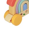Beech Wooden Baby Pull Along Toy WalkALong Snails Toddler for