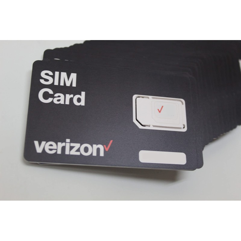 Verizon Wireless 4G LTE SIM Card - All 3 Sizes