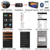 OBD2 Bluetooth Scanner Code Reader Reset for Android Windows, Auto
