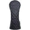 Golf Headcover, Driver Cover, For Wood, FW Cover, Utility UT Cover, Skull Diamond, Conversion Doug Included (Black Diamond, Driver Single Item)