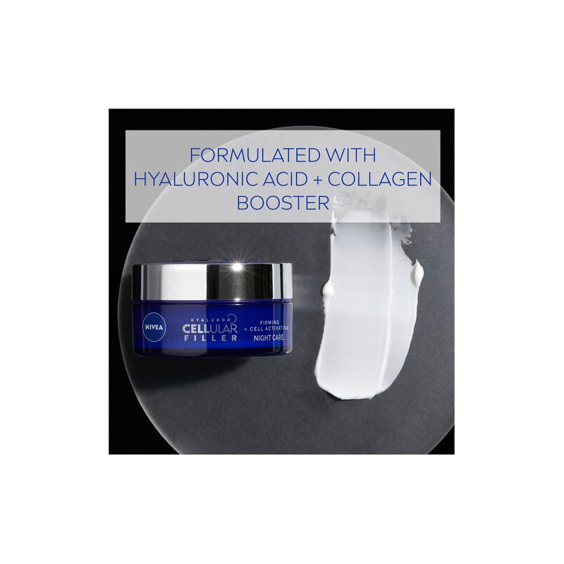 Nivea Hyaluron Cellular Filler Night Cream SPF15 50mL