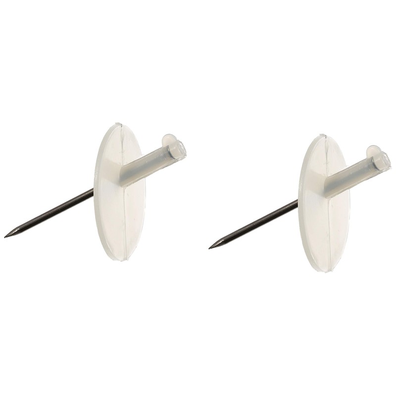 aiwa Push Hooks White Pack of 2 AP – 2003