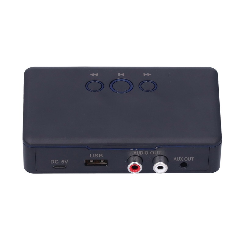 Bluetooth 5.0 Audio Receiver Wireless Music Player with USB Charging