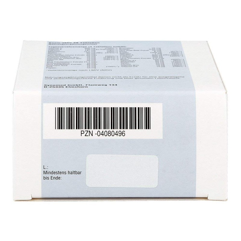 SYNOMED Basis-aktiv 28 Tabletten, 72 g