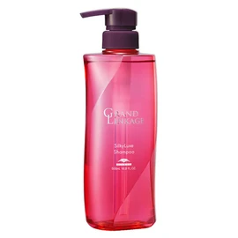Milbon Grand Linkage Silky Luxe Shampoo, 16.9 fl oz (500 ml), Smooth (For Soft Hair) Shampoo