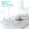 Boloyo 60-Degree Angle Acrylic Plate Display Stand , 6 Inch