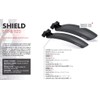 Zefal Unisex's Shield S20 Mudguard, Black, 280mm x 162mm x