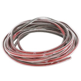 XUKEY Car Door Boot Edge Protector Strip Trim Rubber U Shape Guard Seal Transparent US