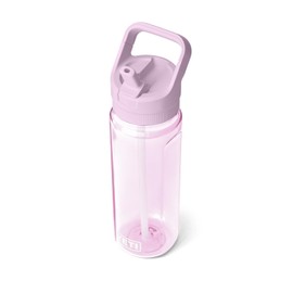 YETI Yonder 750 ml/25 oz Water Bottle with Yonder Straw Cap, Cherry Blossom