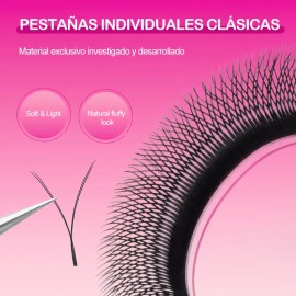 Extensiones De Pestañas Yy 8-15mm Mix Pestañas Lukatmé