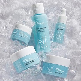 e.l.f Hydrated Ever After Skincare Mini Kit de cuidado de la piel, Ulitmate Holy Hydration Rgimen de la piel, tamao de viaje, 1 unidad                