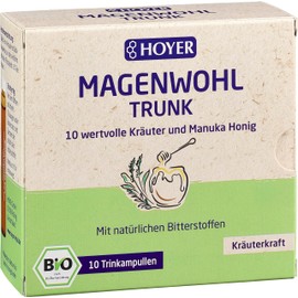 Hoyer Gastenwohl-Trunk Organic Drinking Ampoules 10 x 10 ml