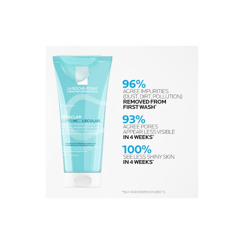 Roche Posay Effaclar Supramolecular Gel Limpiador Piel Grasa 200ml
