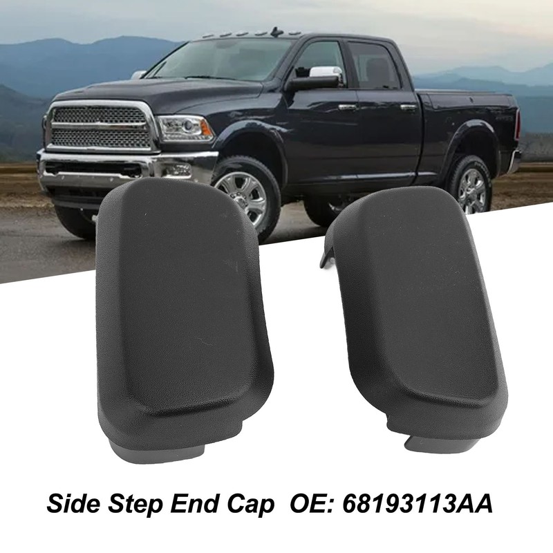 2PCS Side Step End Caps 68193113AA Running Board End Cover