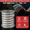 100FT 6 Wire Trailer Wire, 14 Gauge CCA Wishbond Color-Coded