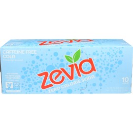 Zevia Caffeine Free Cola 12 Fl Oz (Pack of 10)