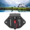 DC 32V Circuit Breaker with Switch Manual Reset Waterproof for