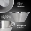 Marzoon Stainless Steel Bowls Capacity 1 Litre Diameter 18 cm