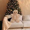 Generic Gingerbread Christmas Throw Pillow Lovely Christmas Decoration Pillow for