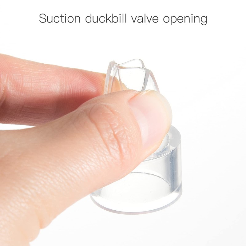 NCVI Replacement Duckbill Valves Compatible with NCVI Breast Pump 8782/8100/8102/8122/8116/8128/8129,
