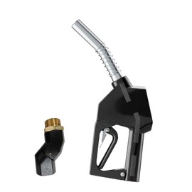 3/4" NPT Automatic Fuel Nozzle Auto Shut-Off Gas Pump Nozzle 13/16" Spout High Flow Car Fuel Filling Nozzle Used for Diesel Gasoline Kerosen