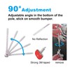 2-Pack Car Bumper Corner Antenna Pole Adjust Driving Parking Marker