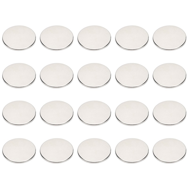 20 Pcs Round Neodymium Magnet Strong Magnetism Heavy Duty Multifunctional