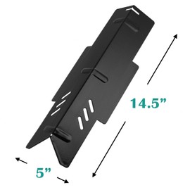 EasiBBQ Heat Plates Replacement for Dyna-Glo BBQ Grill Models DGF350CSP, DGF350CSP-D, Porcelain Enameled Grill Heat Shield Tent Flame Tamer