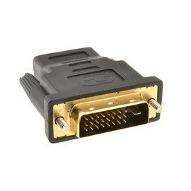 DVI-D 24+1 Female to HDMI Socket Adapter Converter Joiner GOLD