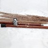 Nagina International's Premium Chromed Deluxe Walking Stick: 36-Inch Rosewood Cane