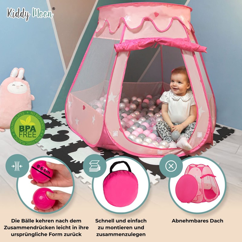 Selonis Baby Play Tent with Plastic Balls / Children’s Play