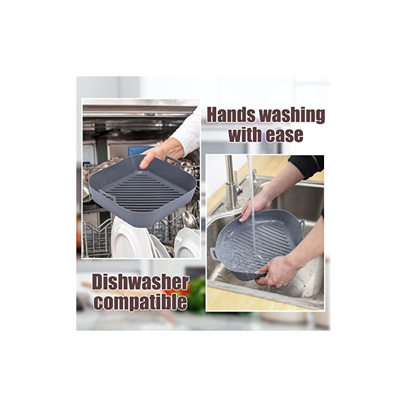 Golden Associate Silicone Liners for Air Fryer - 2 Pack
