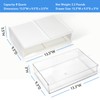 Harhana Printer Paper Holder Desk Organizer with Drawer, Stackable Desktop