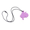 5Pcs Chew Necklace Food Grade Silicone Chewing Pendant for Toddlers