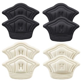 COYUN 4 Pairs of Heel Pads, Heel Protection for Shoes, Heel Shoe Pads for Men and Women, Heel Grip for Shoes, Heel Pads for Large Shoes, Anti-Blister, Thick Shoe Insoles