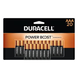 Duracell - Baterías alcalinas de Coppertop AAA - Larga Duración, Triple con uso profesional Una batería para el hogar y el negocio - 20 cuentas