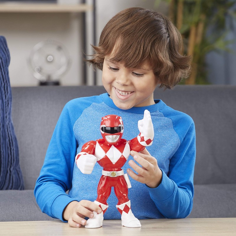 Playskool Heroes Mega Mighties Power Rangers Red Ranger 10-inch Figure