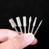 6Pcs Nail Drill Bits Set 3/32" Nail Drill Bits Sanding