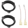 RED WOLF 6.5 Inch Door Speaker Adapter Spacer Ring Speaker