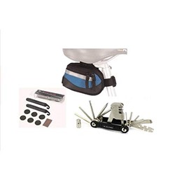 EyezOff Bicycle Saddle Bag with Tool Kit Tired Lever Tyre Repair Kit